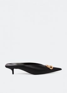 BALENCIAGA BB Square knife mules
