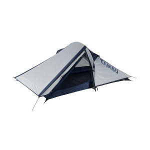 Легкая треккинговая палатка TAMBU для 2 человек., светло-серый/синий