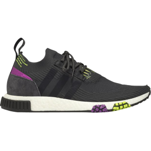 Кроссовки Adidas NMD_Racer PK 'Carbon Solar Yellow Purple', черный