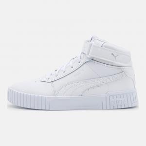 Puma Carina 2.0 Mid Jr white silver