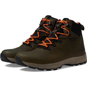 Ботинки Columbia Landroamer Explorer Waterproof, цвет Peatmoss/Bright Orange