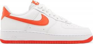 Nike air force on sale 1 white orange tick
