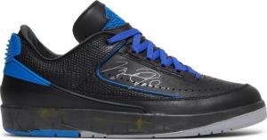 Off White x Air Jordan 2 Retro Low SP Black Varsity