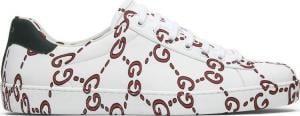 Gucci sneakers gg print on sale