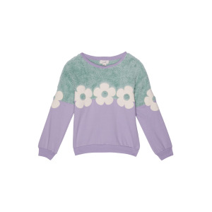 Худи PEEK, Floral French Terry & Sherpa Pull-On Top