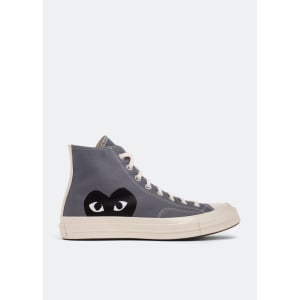 Кроссовки COMME DES GARÇONS PLAY X Converse sneakers, серый