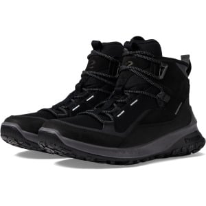 Походная обувь водонепроницаемая Ultra Terrain Waterproof Mid Hiking Boot ECCO Sport, цвет Black/Black/Black