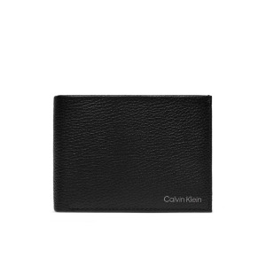 Большой мужской кошелек Calvin Klein Warmth Bifold 5Cc W/ Coin L K50K507896, черный