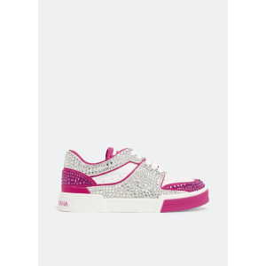 Кроссовки DOLCE&GABBANA New Roma sneakers, розовый