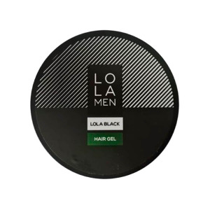 Фиксирующий гель LOLAN MAN с черным оттенком для седеющих волос и бороды LOLALIN, 500 мл