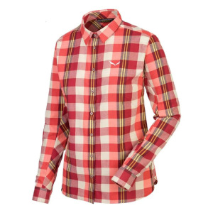 Рубашка Salewa Fanes Flannel 2, красный