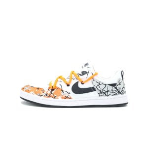 Кроссовки Nike SB Alleyoop Skateboarding Shoes Men Low-top Black/orange, оранжевый/красный