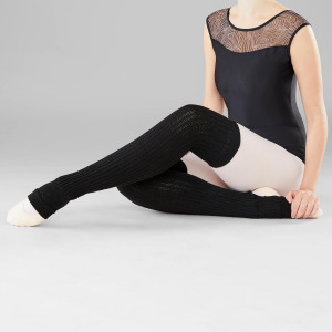 Удлиненные гетры для балета и современного танца женские, черные STAREVER, черный