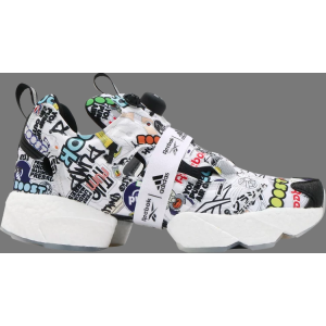 Кроссовки instapump fury boost 'sticker city' Reebok, многоцветный