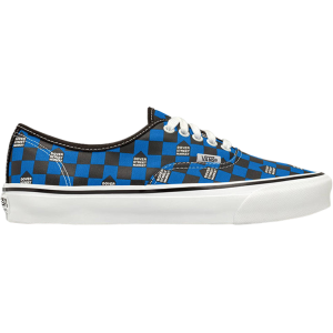 Кеды Vans Dover Street Market x OG Authentic LX DSM Checkerboard - Blue Black, синий