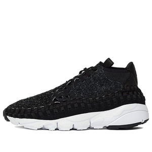 Кроссовки air footscape плетеные chukka qs Nike, черный