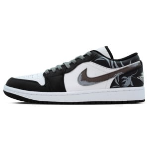 Баскетбольные кроссовки Air 1 Vintage Men Low-Top Black/White/Brown Jordan