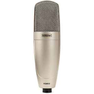 Конденсаторный микрофон Shure KSM32 / SL Medium Diaphragm Cardioid Condenser Microphone