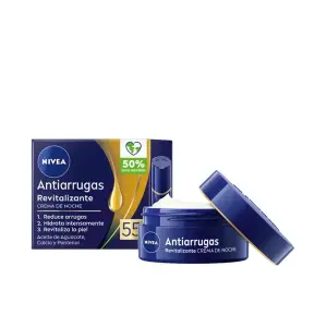 Крем против морщин Anti-Arrugas 55+ Crema Cuidado Revitalizante Noche Nivea, 50 мл