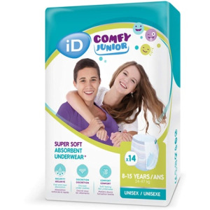 iD Comfy Junior Нижнее белье для детей 8–15 лет, 14 шт.