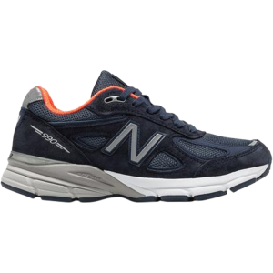 Кроссовки New Balance Wmns 990v4 Made in USA 'Navy Orange', синий