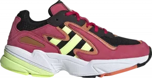 Adidas Yung 96 Chasm J Pink Hi Res Yellow