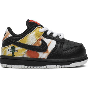 Кроссовки Nike Dunk SB Low Toddler 'Tie-Dye Raygun - Black', черный