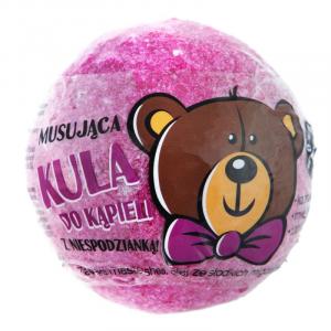 LaQ Бомбочка для ванны с сюрпризом Розовая 120г