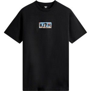 Футболка Kith For Rocky Balboa Classic Logo Tee 'Black', черный