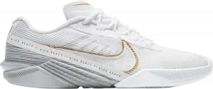 Nike metcon white and gold online