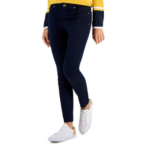 Женские брюки-скинни th flex waverly sateen Tommy Hilfiger, мульти