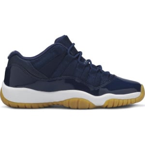 Кроссовки Air Jordan 11 Retro Low GS Navy Gum, синий