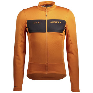 Велокуртка SCOTT - мужская - RC Warm Hybrid WB, оранжевый / черный