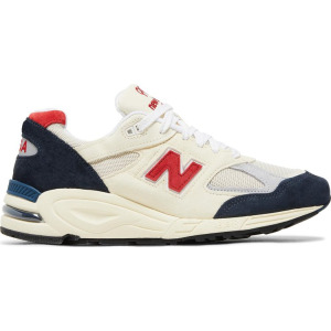 Кроссовки New Balance Teddy Santis x 990v2 Made in USA 'Navy Sea Salt', белый