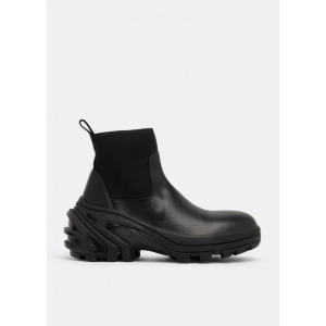 Ботинки ALYX Leather mid boots, черный