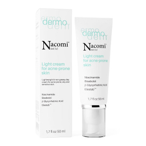 Nacomi Next Level Dermo легкий крем для кожи с акне 50мл