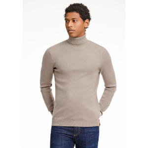 Джемпер ECOVERO ROLL NECK Lindbergh, коричневый