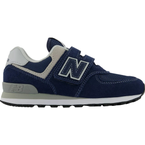 Кроссовки New Balance 574 Hook and Loop Little Kid 'Core Pack - Navy', синий