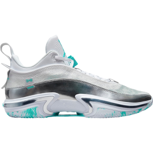 Кроссовки Guo Ailun x Air Jordan 36 Low PF White Hyper Jade, белый