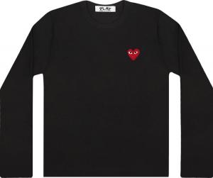 Comme des garcons shop play black long sleeve