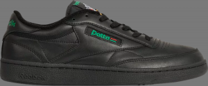 Кроссовки patta x club c 85 'black glen green' Reebok, черный