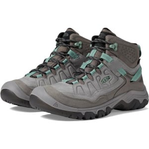 Походная обувь KEEN Targhee 4 Mid Height Durable Comfortable Waterproof, цвет Alloy/Granite Green