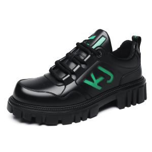 Кроссовки мужские Lifestyle Shoes Men Low-Top Kj, цвет KJ-998 Black Height Increasing Model