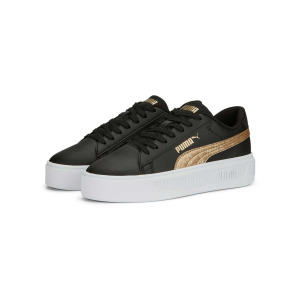 Кроссовки Puma Smash Platform v3 Space Metallics, черный