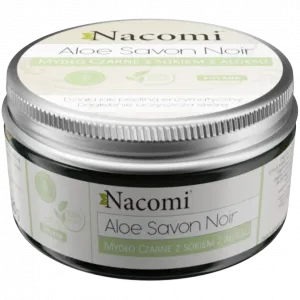 Nacomi Aloe Savon Noir мыло черное с соком алоэ, 125 г