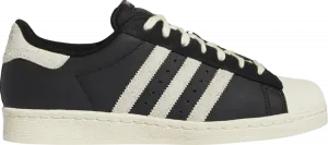 Adidas superstar black and black discount