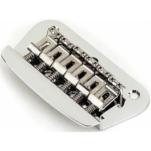 Оригинальный мост Fender в сборе для Toronado, CHROME, 005-3378-049 005-3379-049