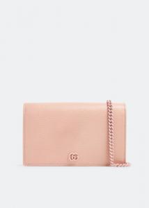 GUCCI GG Marmont leather mini chain bag