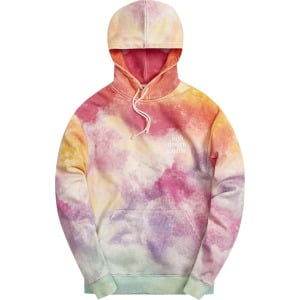 Худи Kith Tie Dye Williams III Hoodie 'Pink/Green', разноцветный