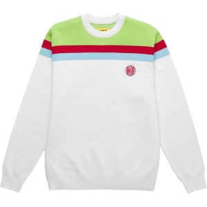 Свитер GOLF WANG Cookie Patch Sweater 'Ivory/Green/Orange/White', кремовый